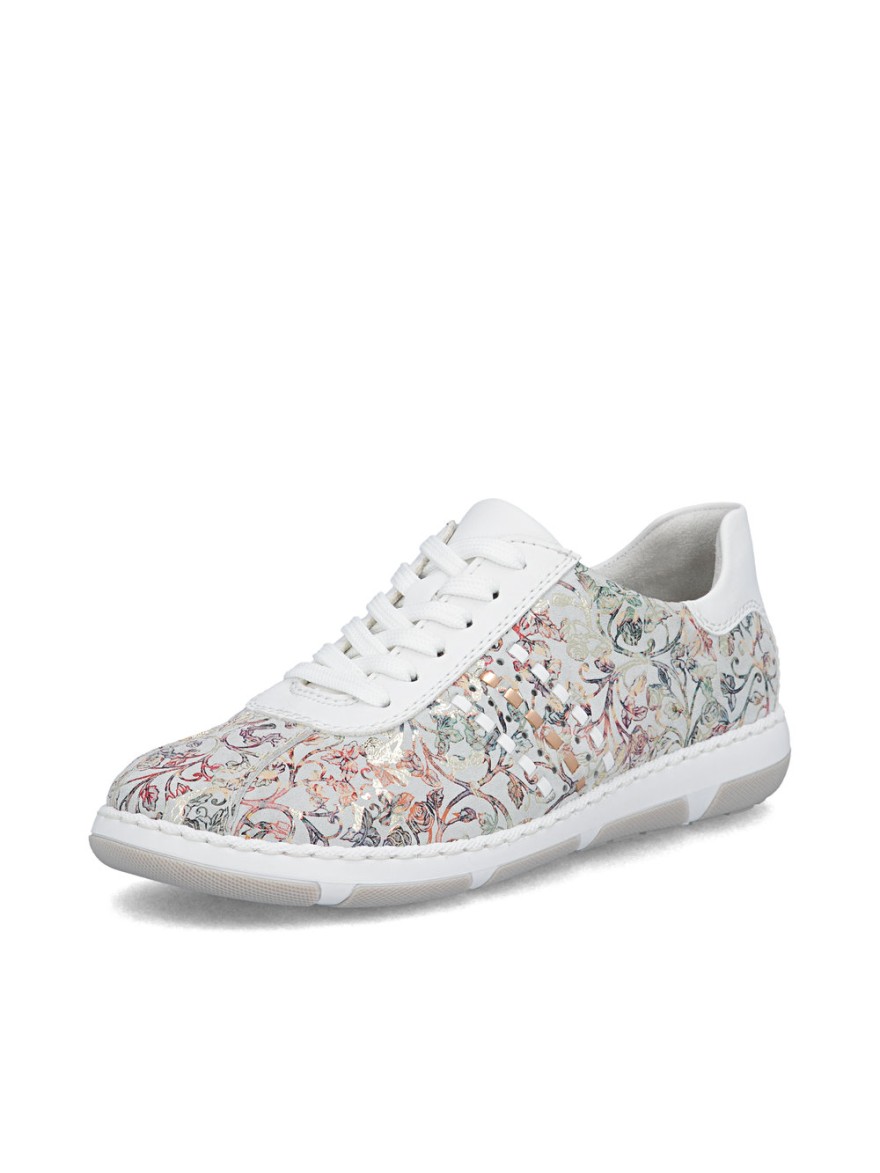 Basket Rieker 42408-90 cuir floral multicolore | Marina & Paloma