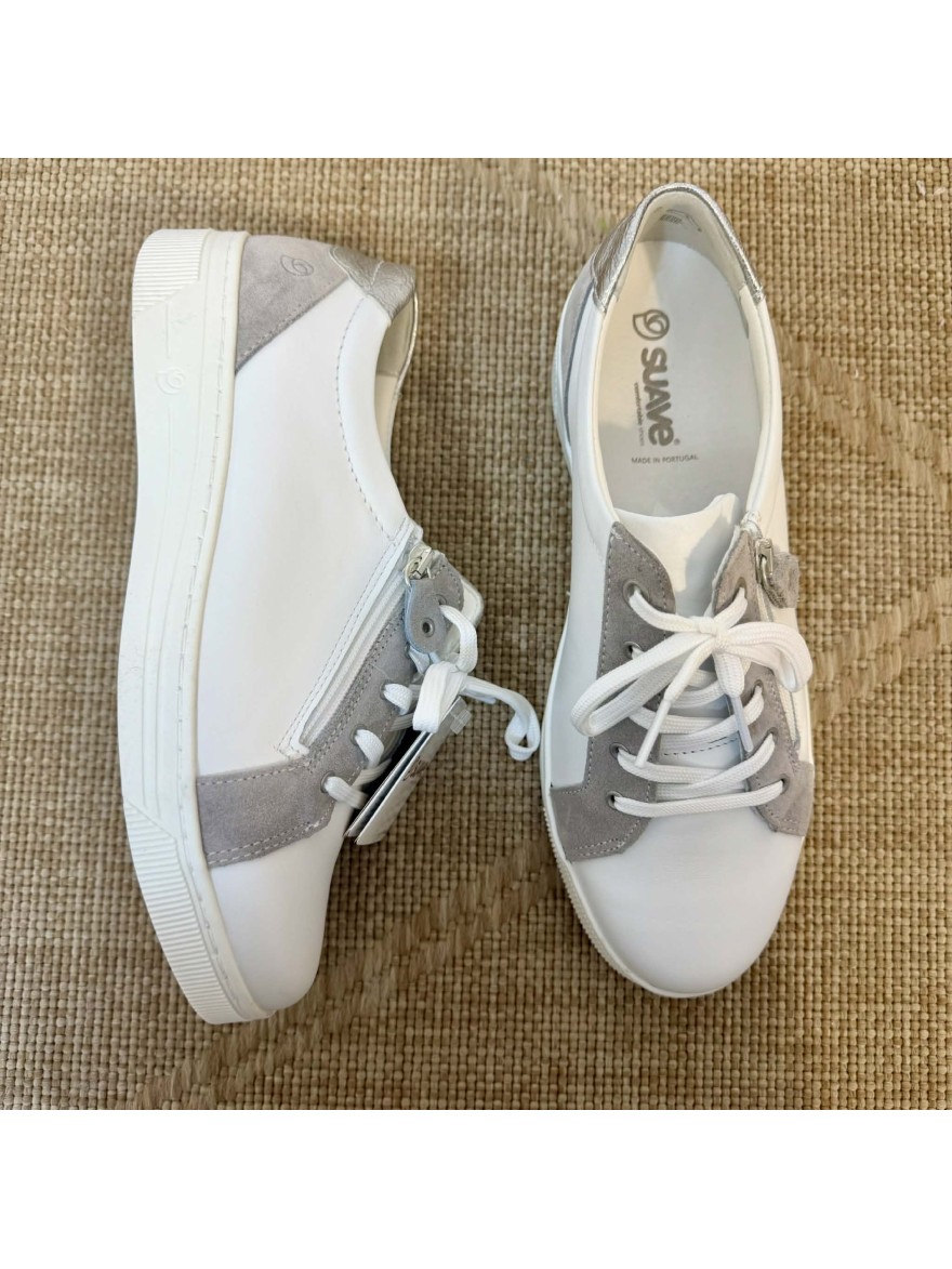 Basket Confort Suave Florence 14011 Blanche Zip | Marina & Paloma