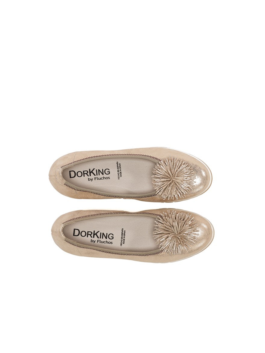 Ballerine Dorking Swim D9714 Champagne en promo | Marina & Paloma