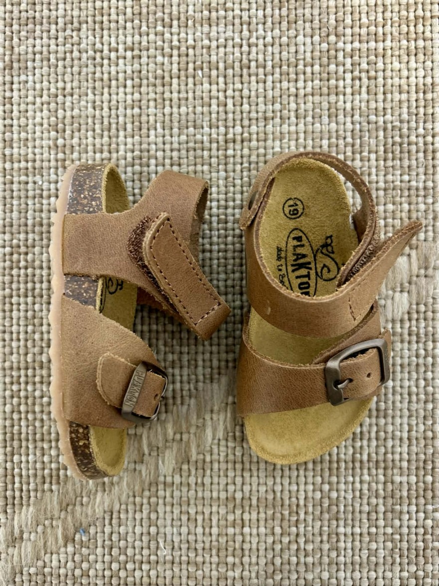 Nu-pied garçon Plakton Punky camel anatomique | Marina & Paloma