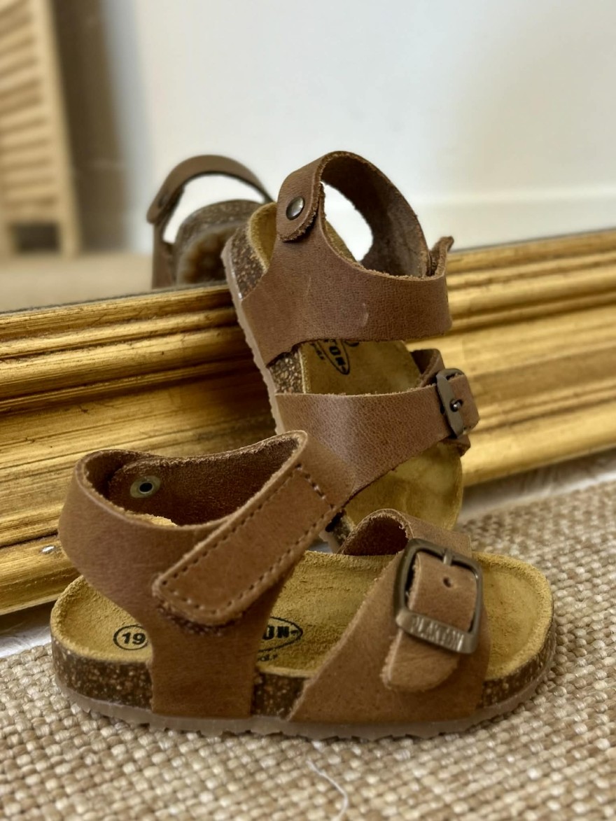 Nu-pied garçon Plakton Punky camel anatomique | Marina & Paloma