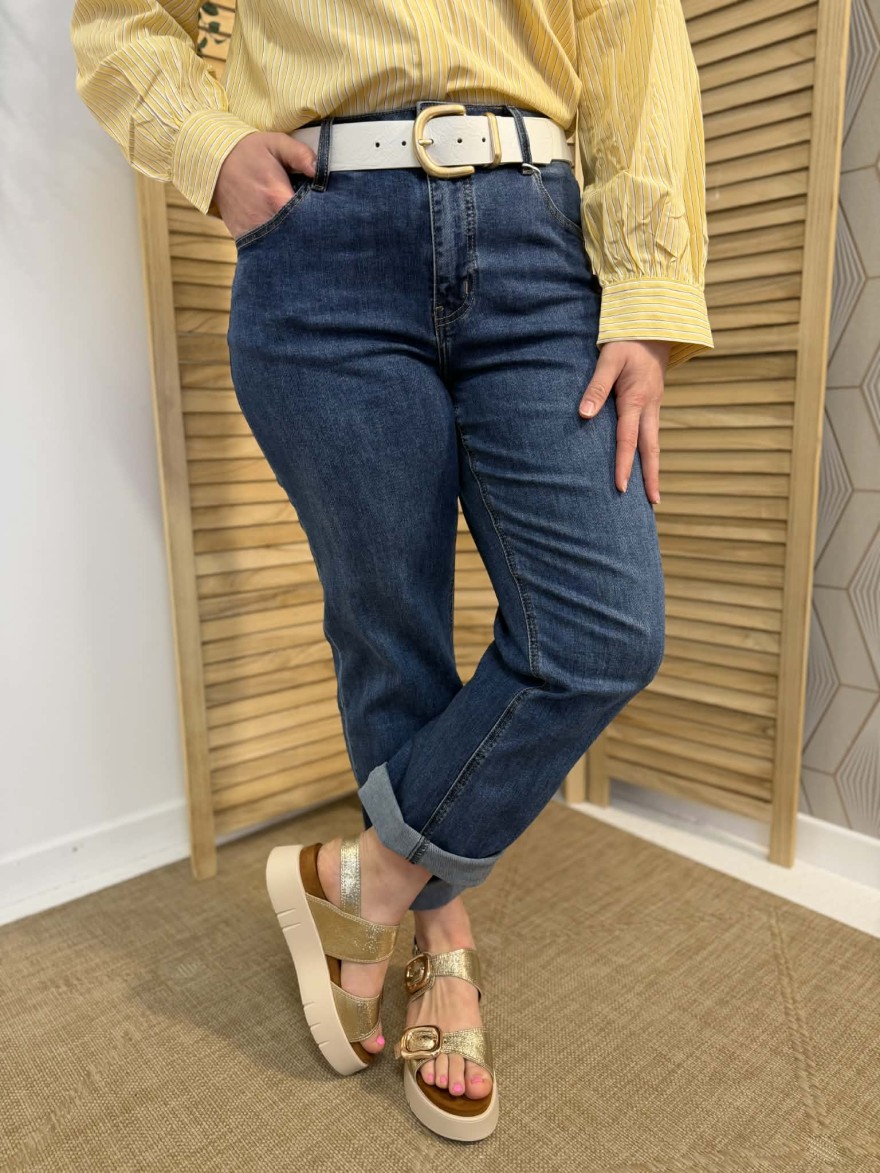 Jean Bleu Clair Coupe Droite Oraije | Marina & Paloma