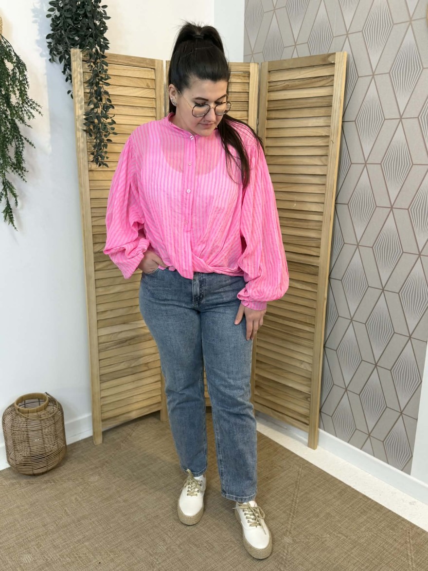 Jean straight taille haute Oraije confort stretch | Marina & Paloma