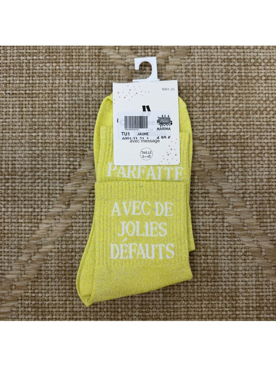 Chaussettes à Paillettes Parfaite avec de jolies défauts | Marina & Paloma