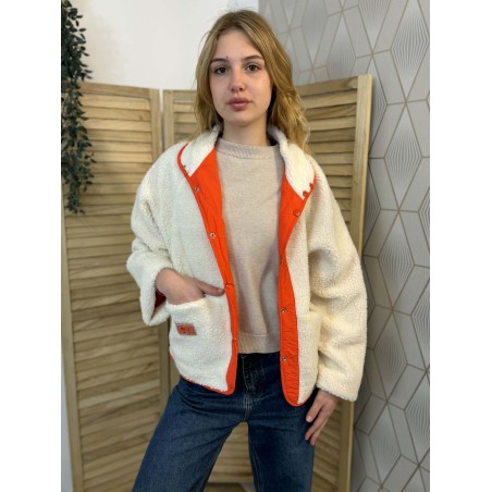 Veste Réversible Moumoute Season Ample Confort Mi-saison | Marina & Paloma