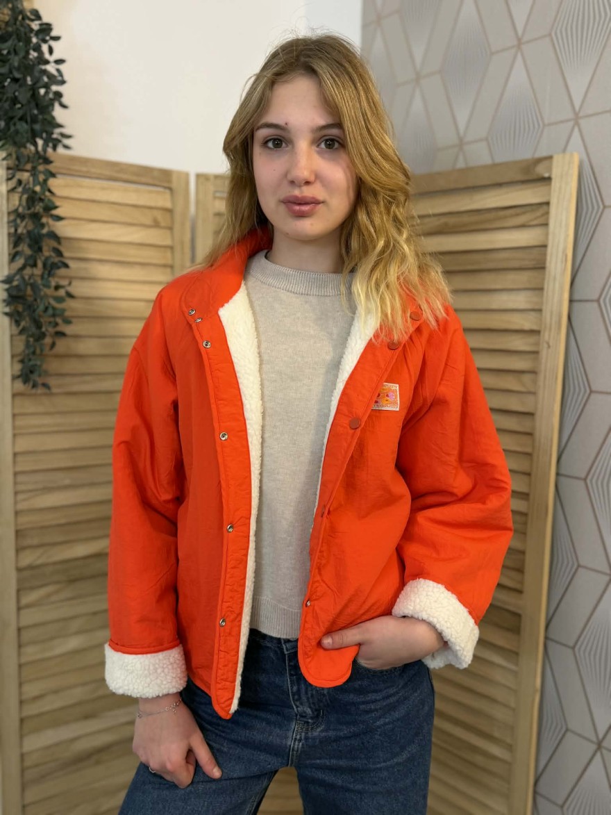 Veste Réversible Moumoute Season Ample Confort Mi-saison | Marina & Paloma