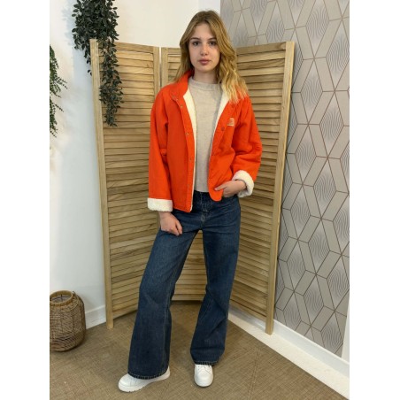 Veste Réversible Moumoute Season Ample Confort Mi-saison | Marina & Paloma