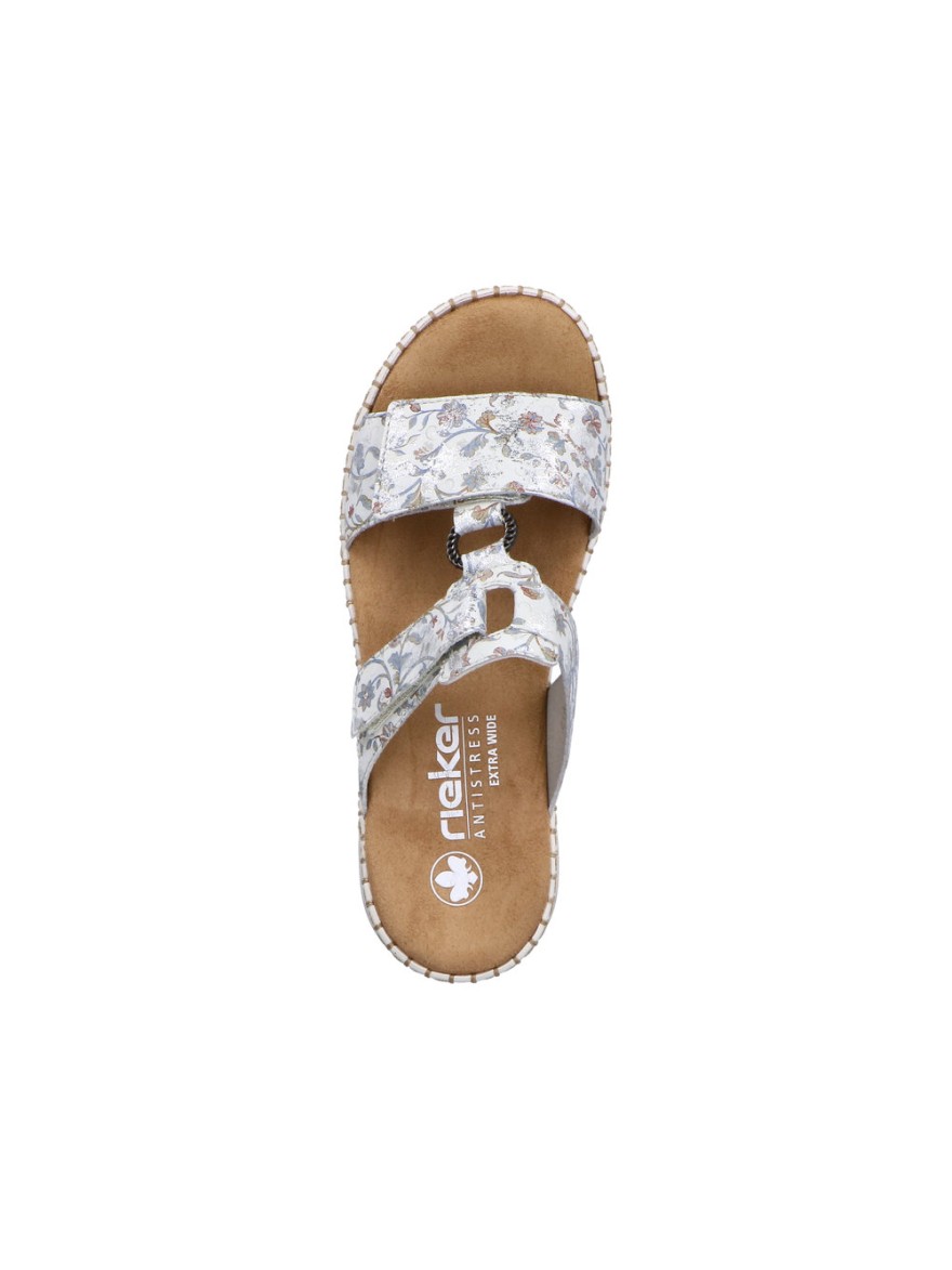 Mule Confort Rieker 66292-90 Fleurie Antistress | Marina & Paloma