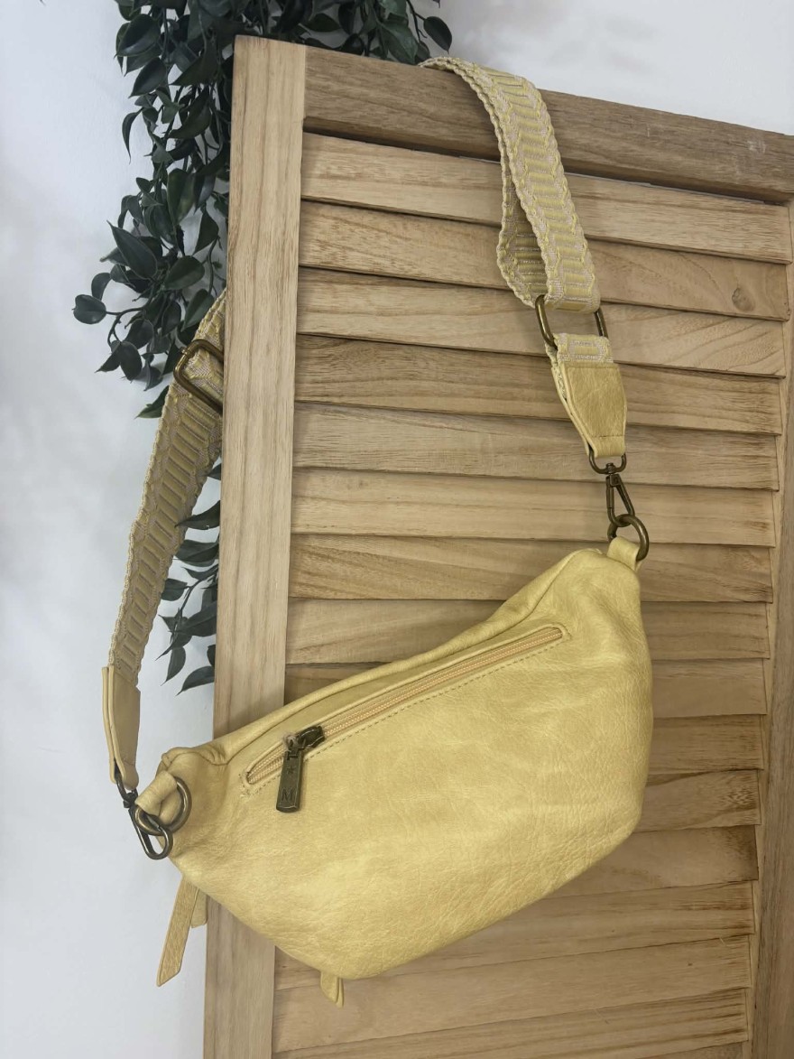 Sac Banane Jaune Tendance Multi-Poches Pratique | Marina & Paloma