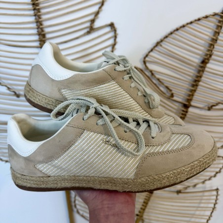 Basket Tamaris 23640 Beige Espadrille en promo | Marina & Paloma