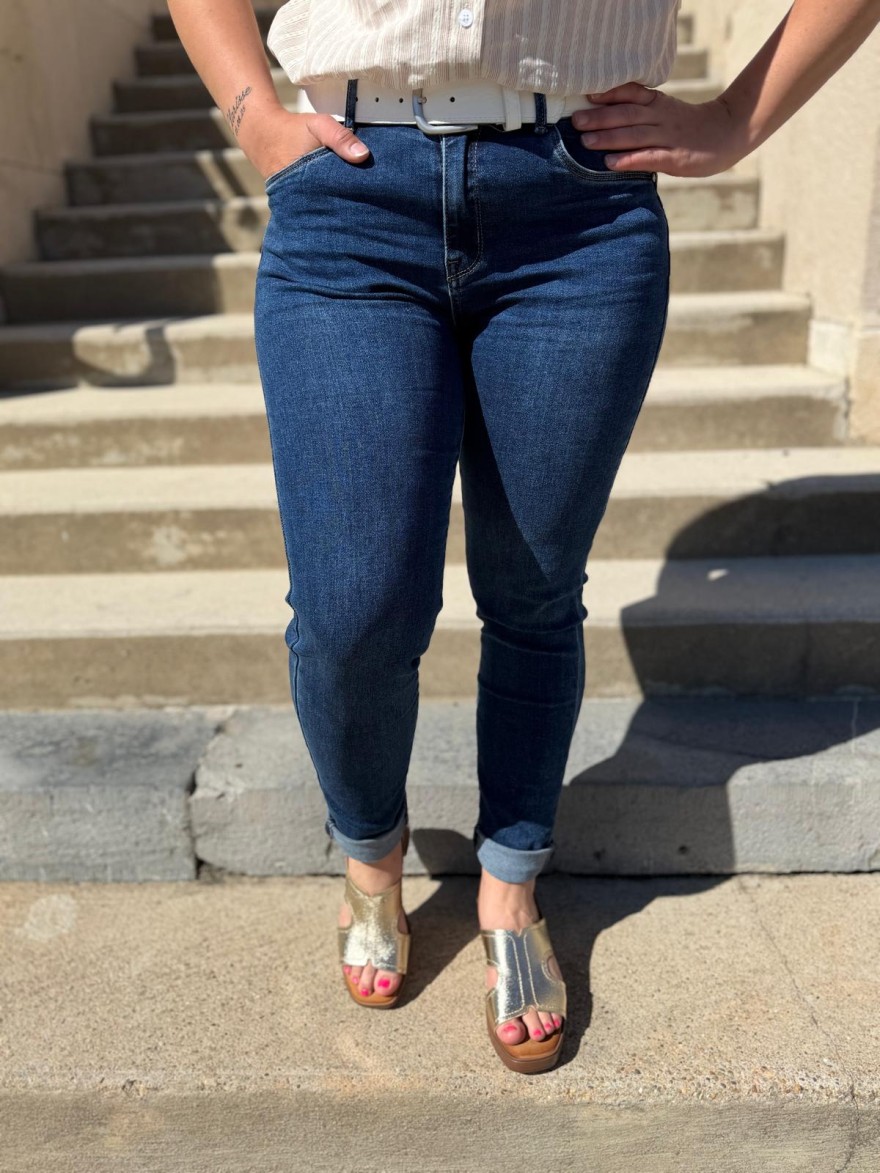 Jean Norfy Slim Push Up Confort Quotidien Coupe Ajustée | Marina & Paloma
