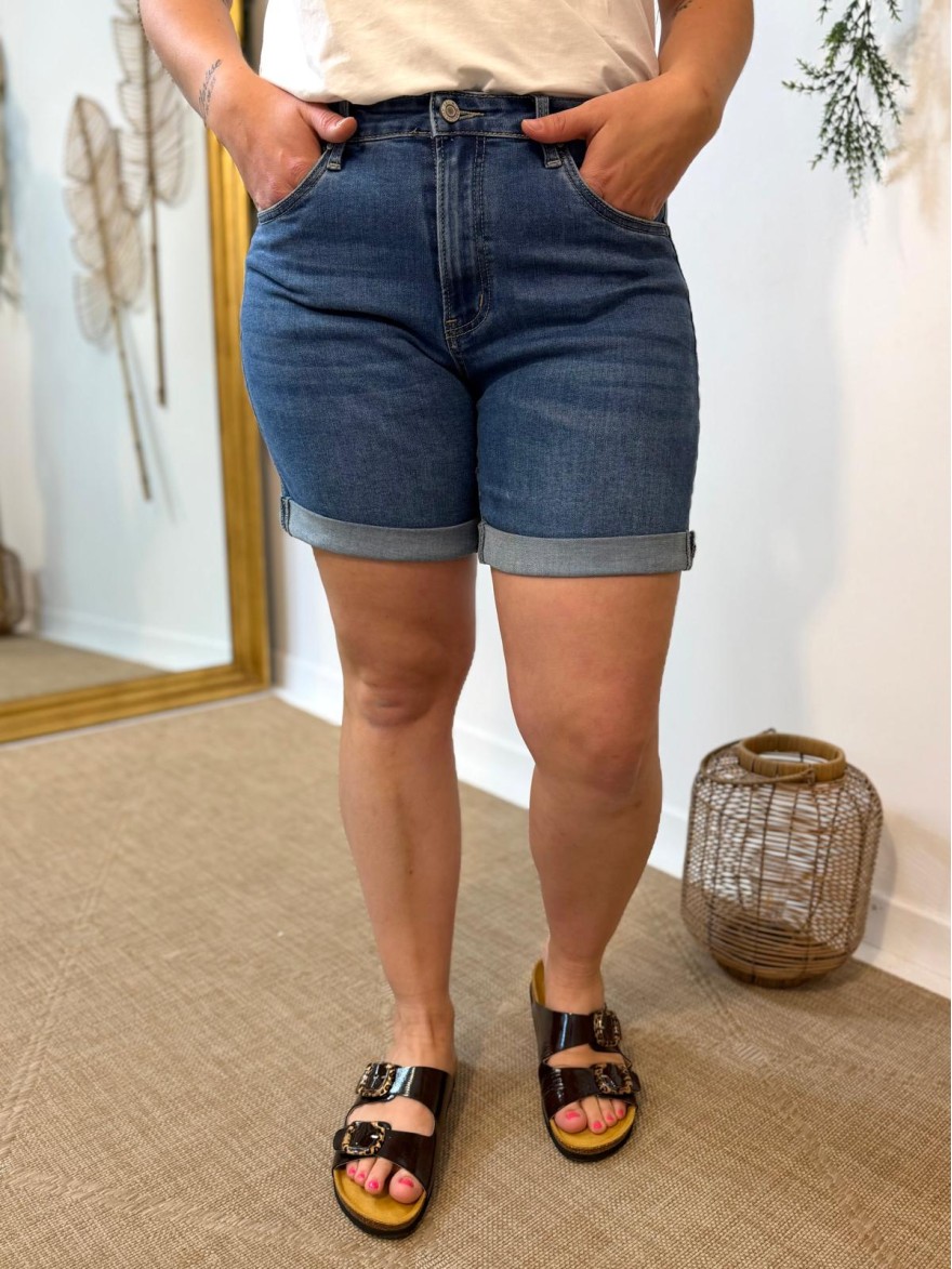 Short Jean Taille Haute Confort Nina Carter Femme | Marina & Paloma