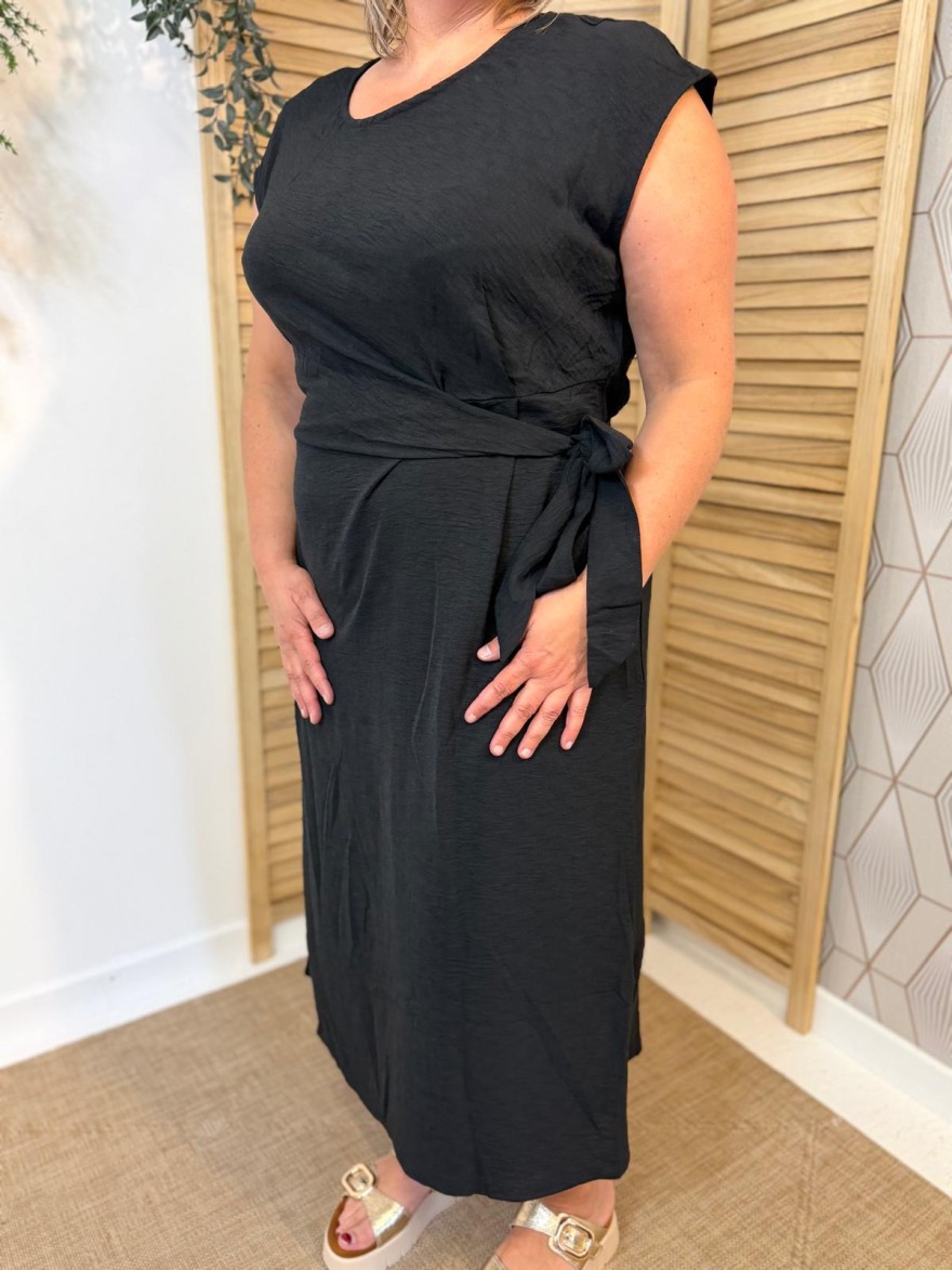 Robe Longue Grande Taille à Nouer Maëlle | Marina & Paloma