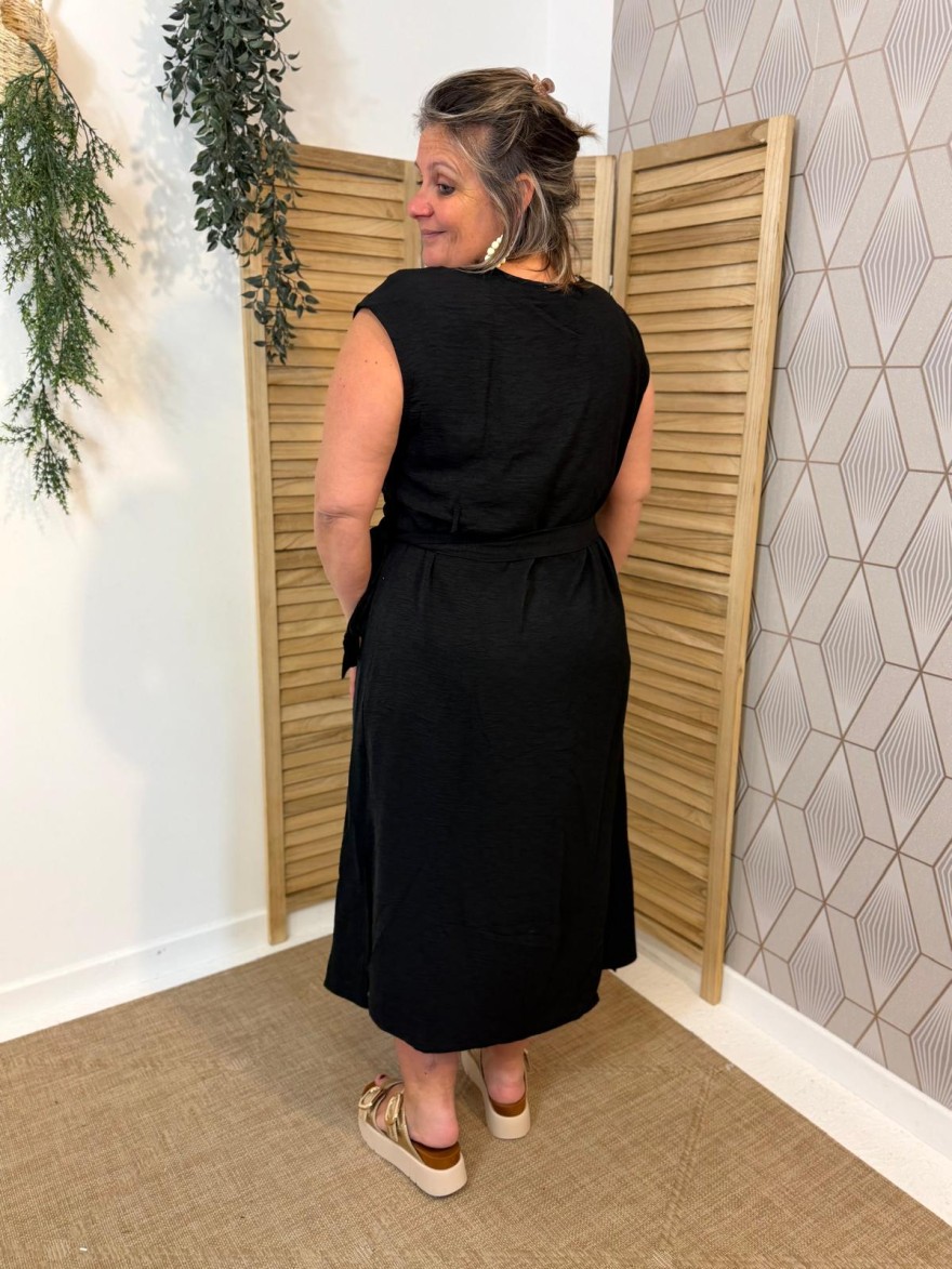Robe Longue Grande Taille à Nouer Maëlle | Marina & Paloma