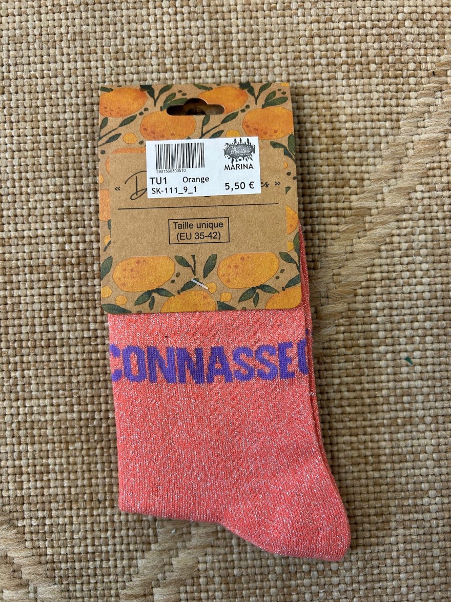 Chaussettes Connasse Pailletées Femme | Marina & Paloma