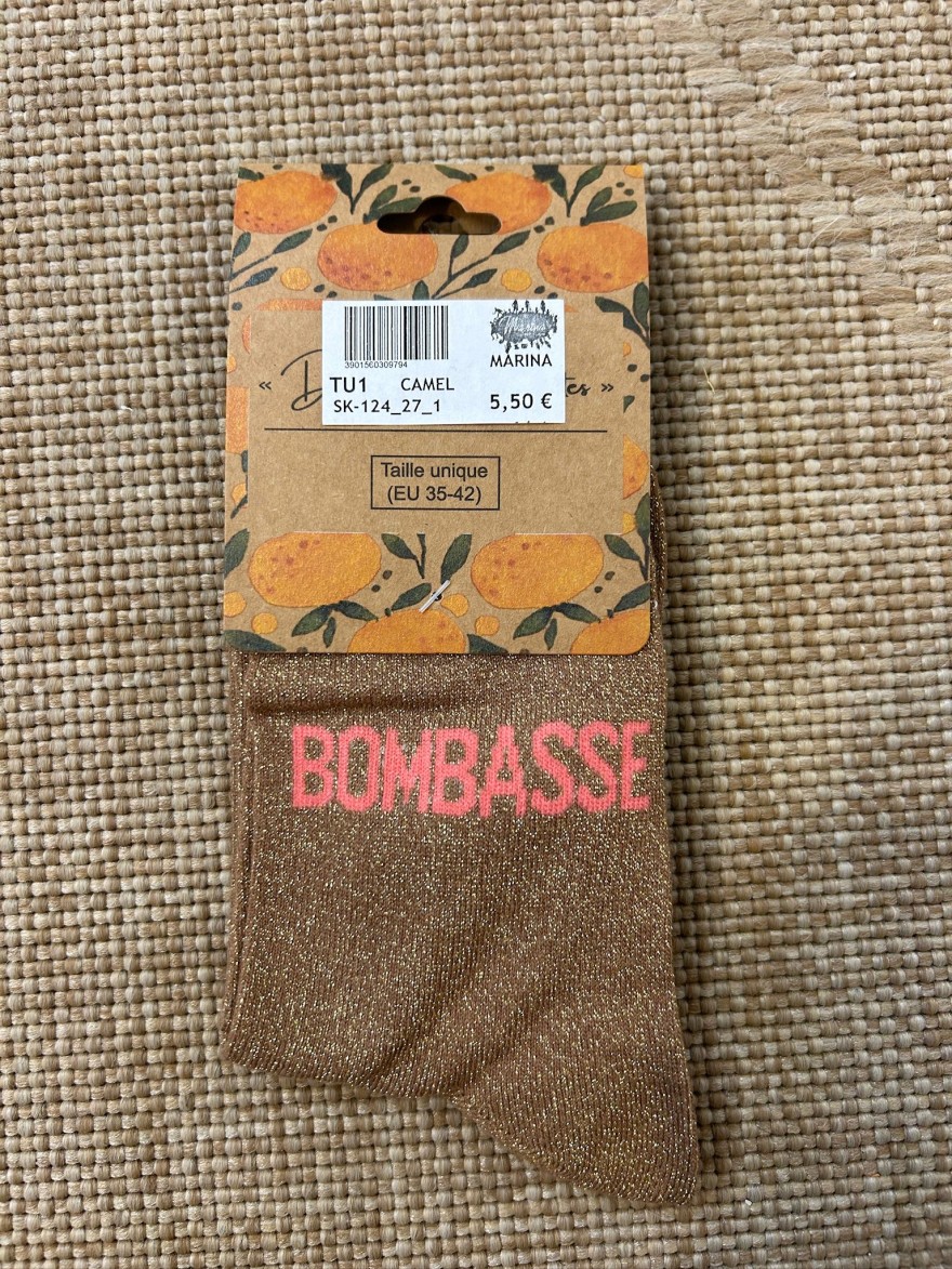 Chaussettes Bombasse Pailletées Femme | Marina & Paloma