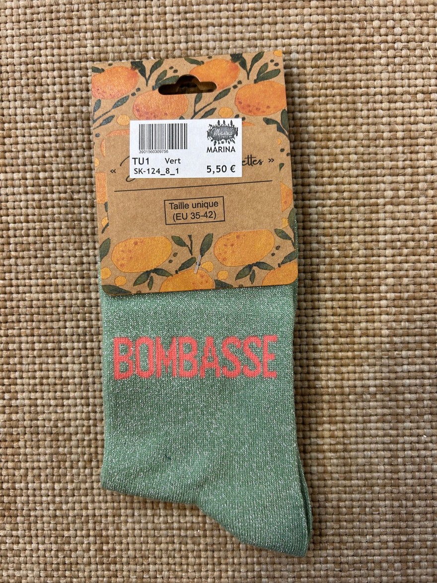 Chaussettes Bombasse Pailletées Femme | Marina & Paloma
