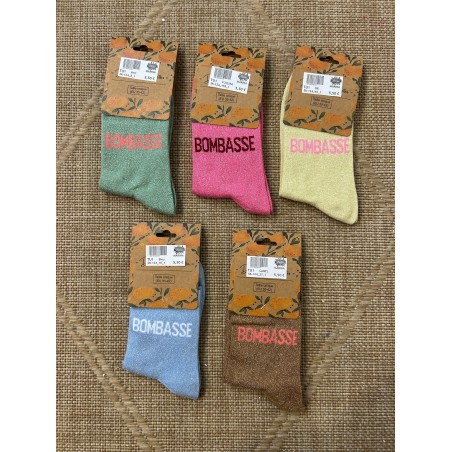 Chaussettes Bombasse Pailletées Femme | Marina & Paloma