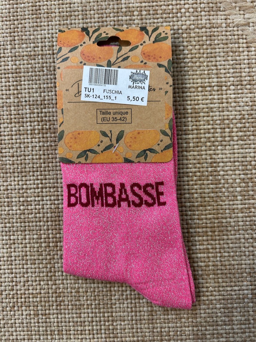 Chaussettes Bombasse Pailletées Femme | Marina & Paloma