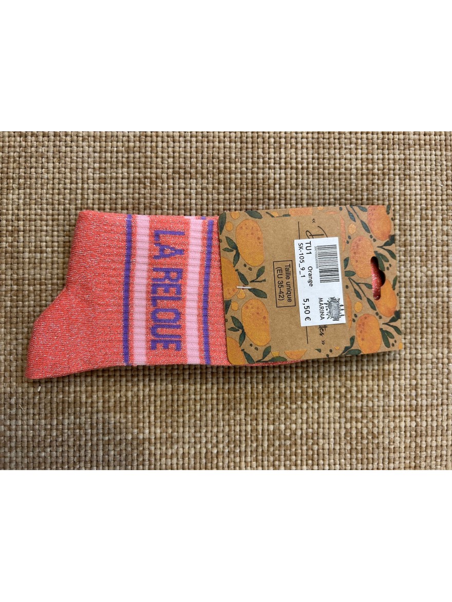 Chaussettes La Reloue Pailletées Femme | Marina & Paloma