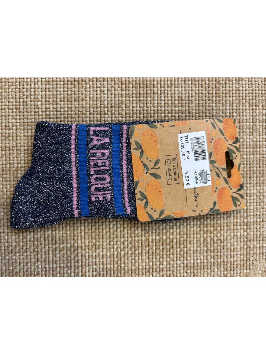 Chaussettes La Reloue Pailletées Femme | Marina & Paloma