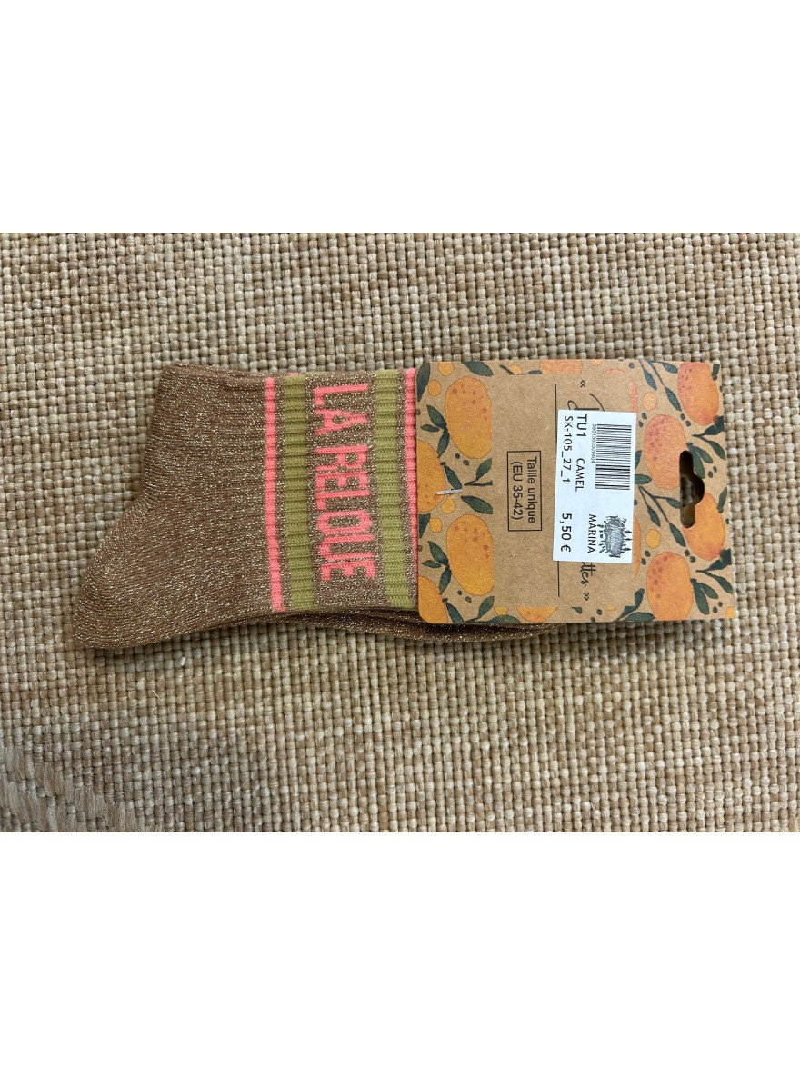 Chaussettes La Reloue Pailletées Femme | Marina & Paloma
