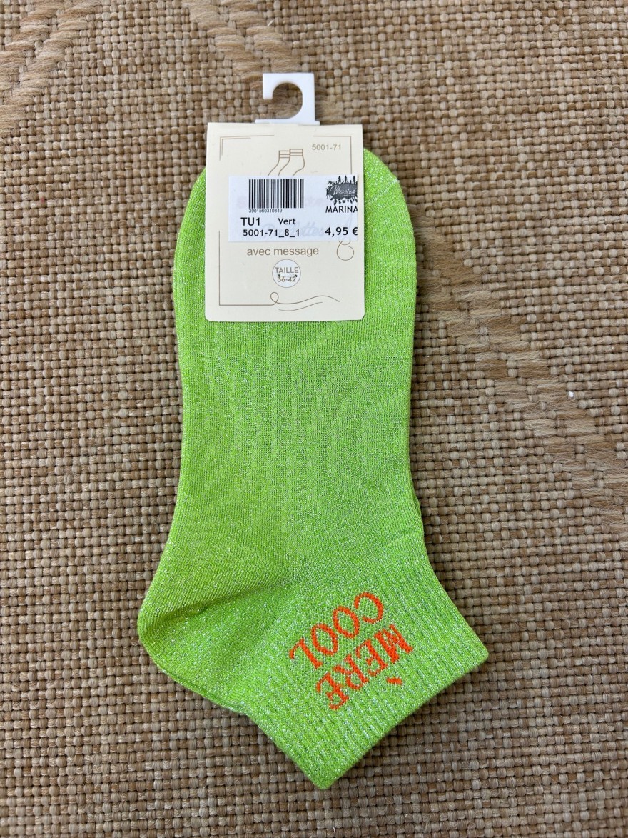 Chaussettes Mère Cool Pailletées Femme | Marina & Paloma