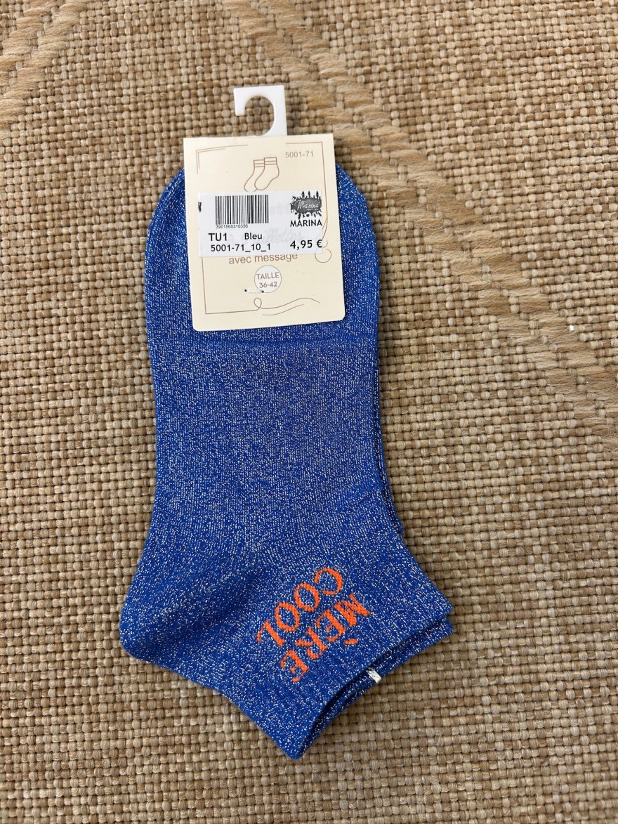 Chaussettes Mère Cool Pailletées Femme | Marina & Paloma