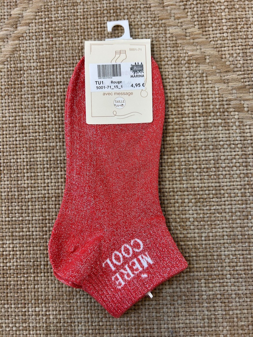 Chaussettes Mère Cool Pailletées Femme | Marina & Paloma