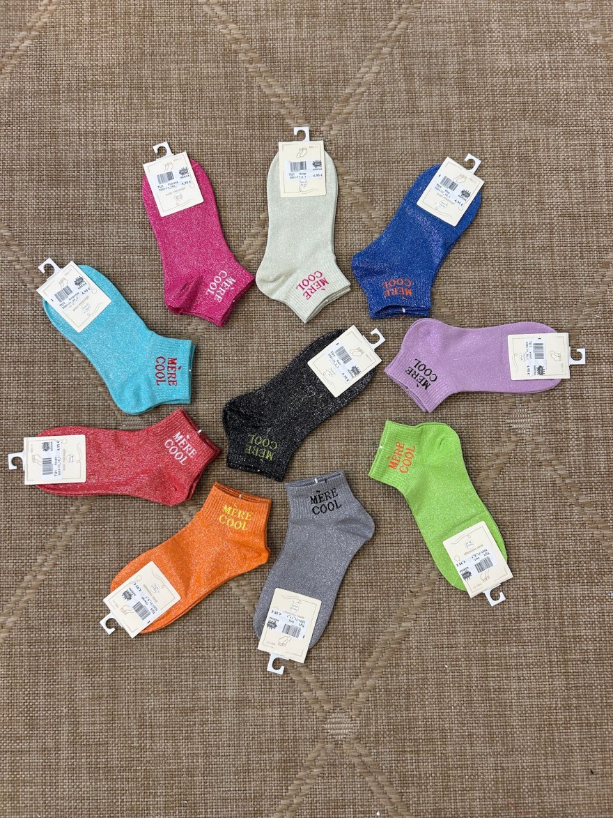 Chaussettes Mère Cool Pailletées Femme | Marina & Paloma