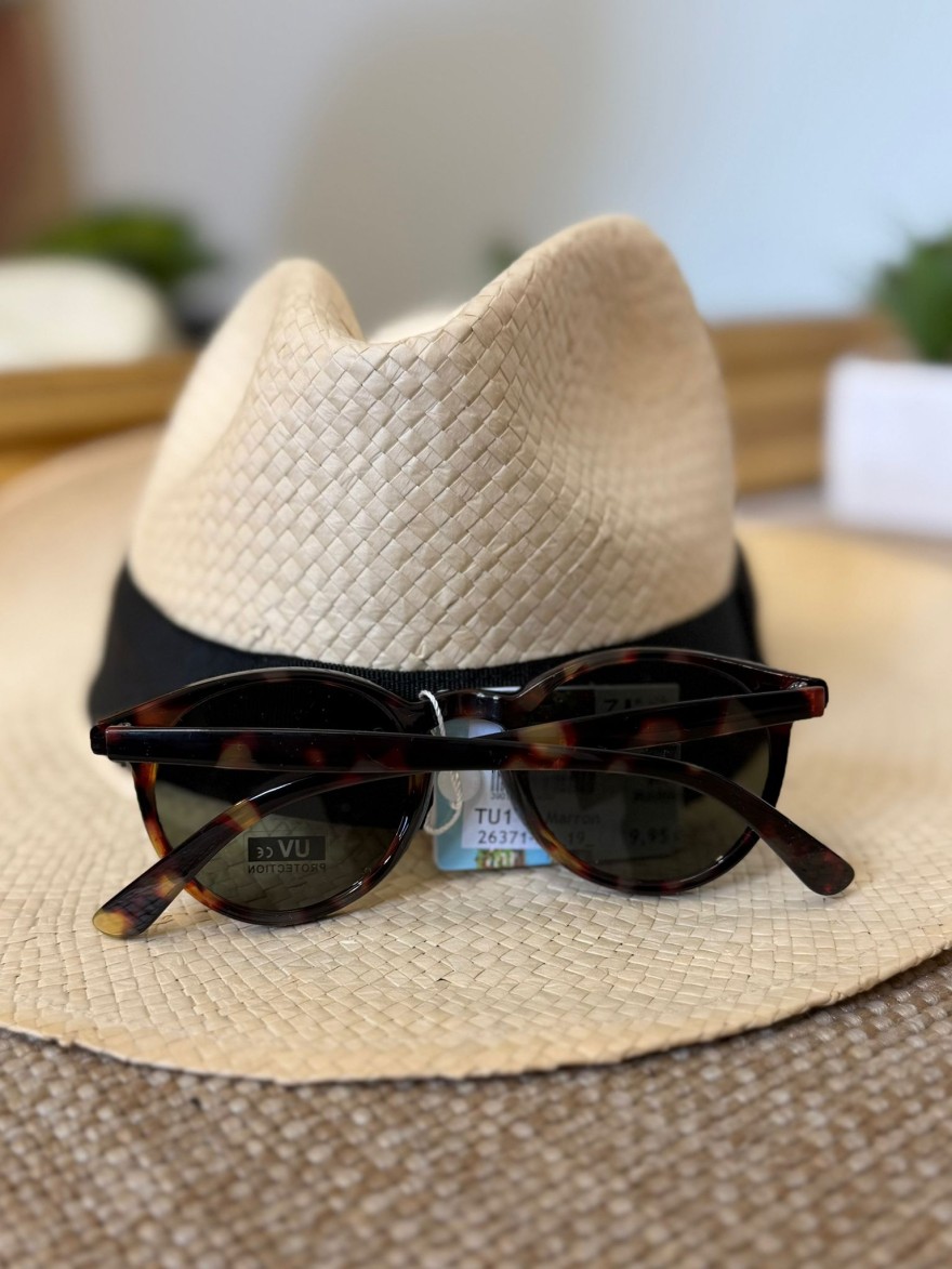 Lunettes de Soleil Léopard Rondes Femme | Marina & Paloma