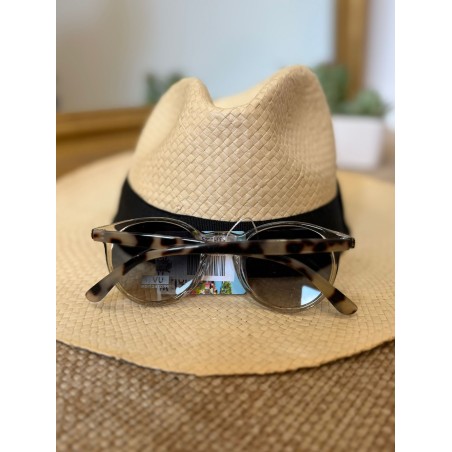Lunettes de Soleil Rondes Transparentes Femme Tendance | Marina & Paloma