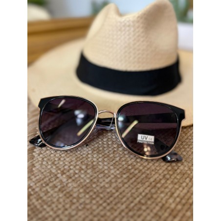 Lunettes de Soleil Noires Femme Chic & Élégantes | Marina & Paloma