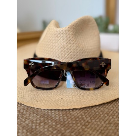 Lunettes de Soleil Léopard Femme Carrées Tendance | Marina & Paloma