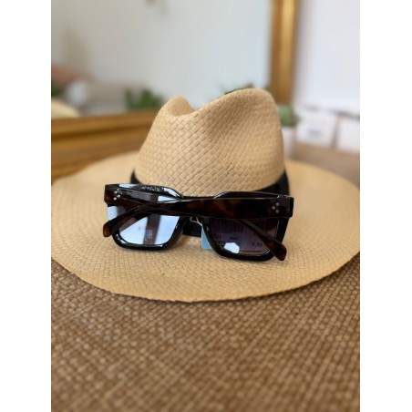 Lunettes de Soleil Carrées Noires Femme Tendance | Marina & Paloma