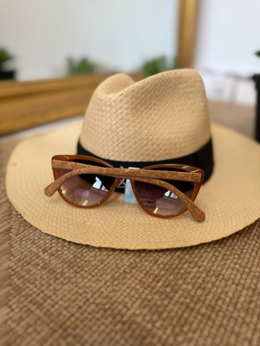 Lunettes de Soleil Caramel Femme Vintage | Marina & Paloma