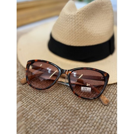 Lunettes de Soleil Écaille Femme Bohème Chic | Marina & Paloma