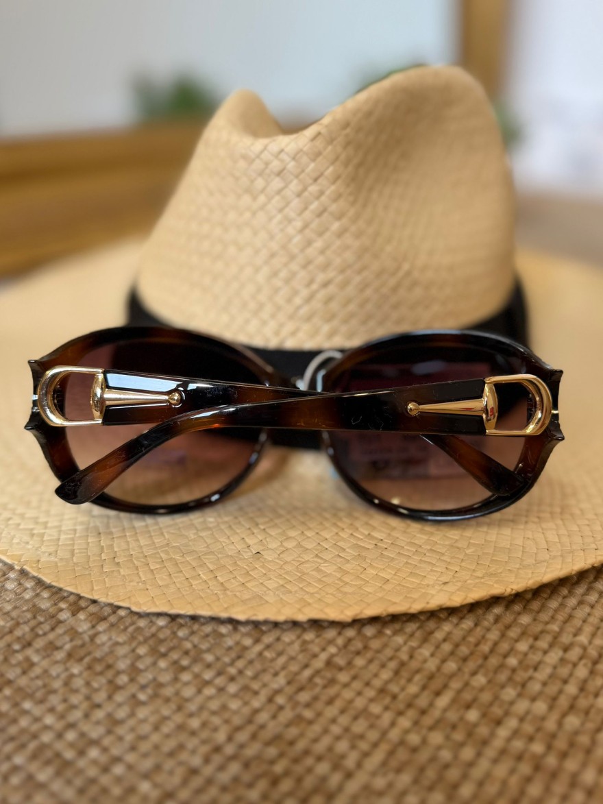 Lunettes de Soleil Rondes Écaille Femme Vintage | Marina & Paloma