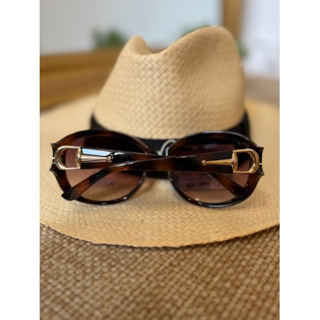Lunettes de Soleil Rondes Écaille Femme Vintage | Marina & Paloma