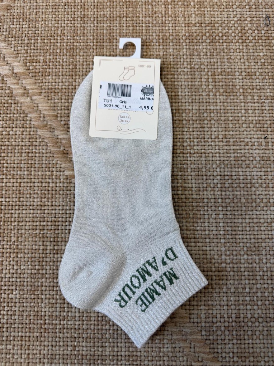 Chaussettes Pailletées Femme Colorées | Marina & Paloma