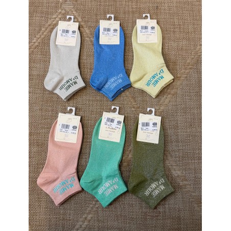Chaussettes Pailletées Femme Colorées | Marina & Paloma