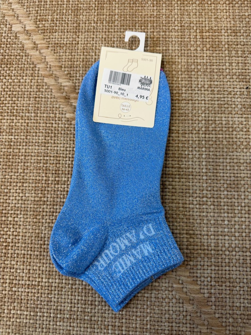 Chaussettes Pailletées Femme Colorées | Marina & Paloma