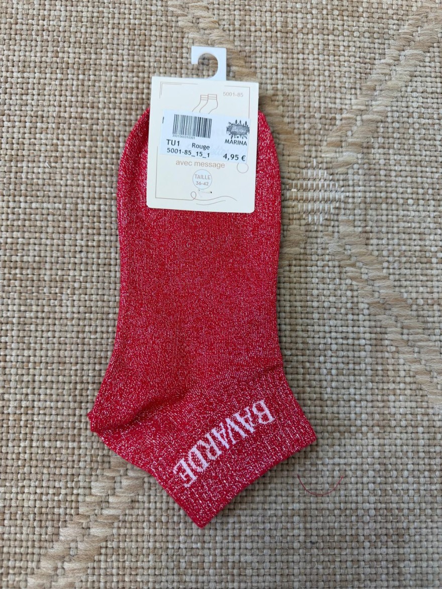 Chaussettes Pailletées “Bavarde” Femme Colorées | Marina & Paloma