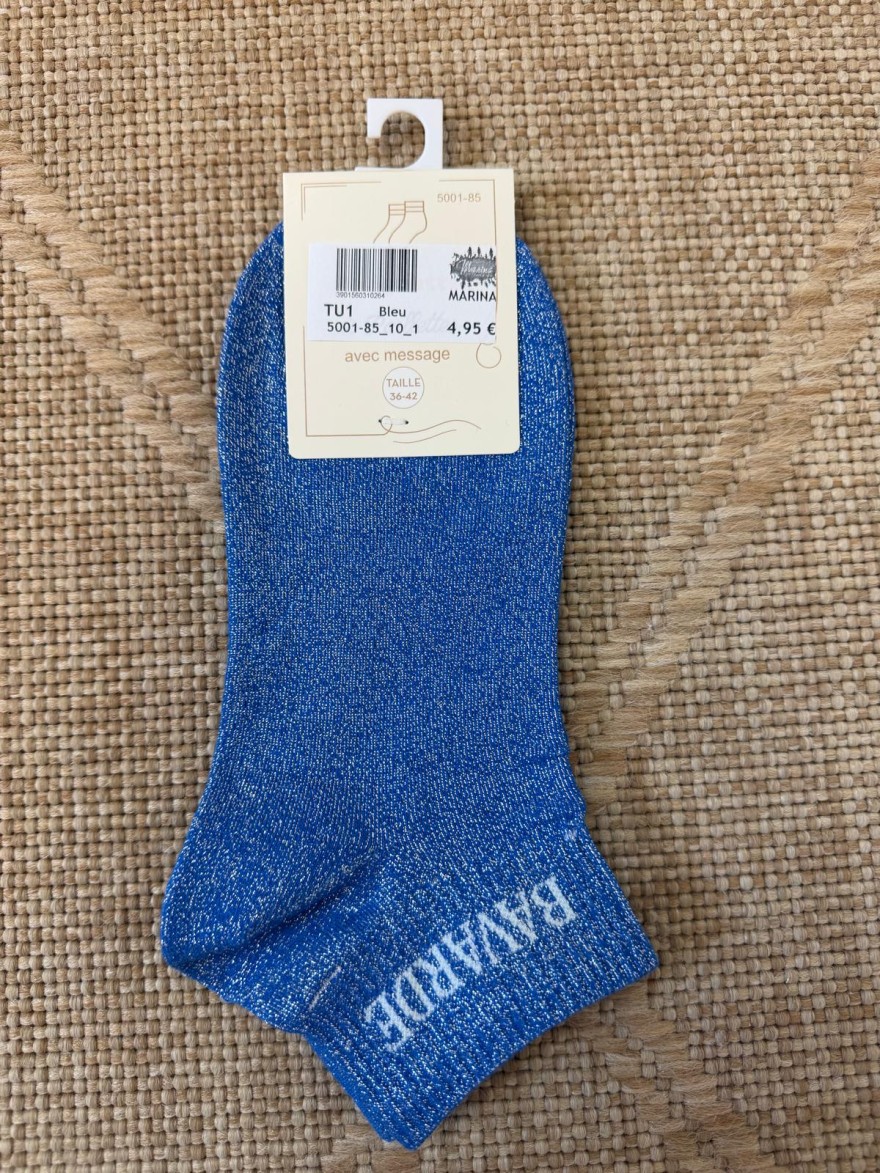 Chaussettes Pailletées “Bavarde” Femme Colorées | Marina & Paloma