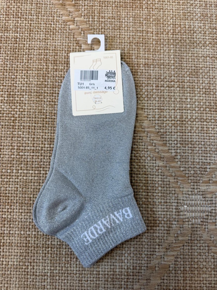 Chaussettes Pailletées “Bavarde” Femme Colorées | Marina & Paloma