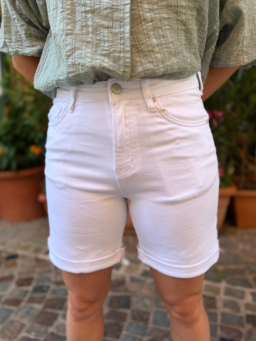 Short Blanc Long Nina Carter Confort Été | Marina & Paloma Femme