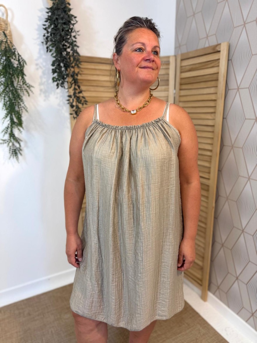 Robe Légère Mi-Longue Grande Taille Made in Italy | Marina & Paloma