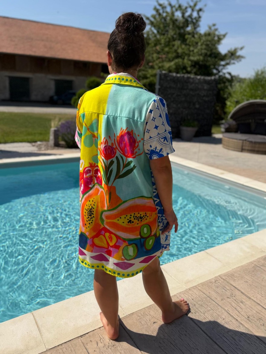Robe Été Colorée Luizacco Made in Italy | Marina & Paloma