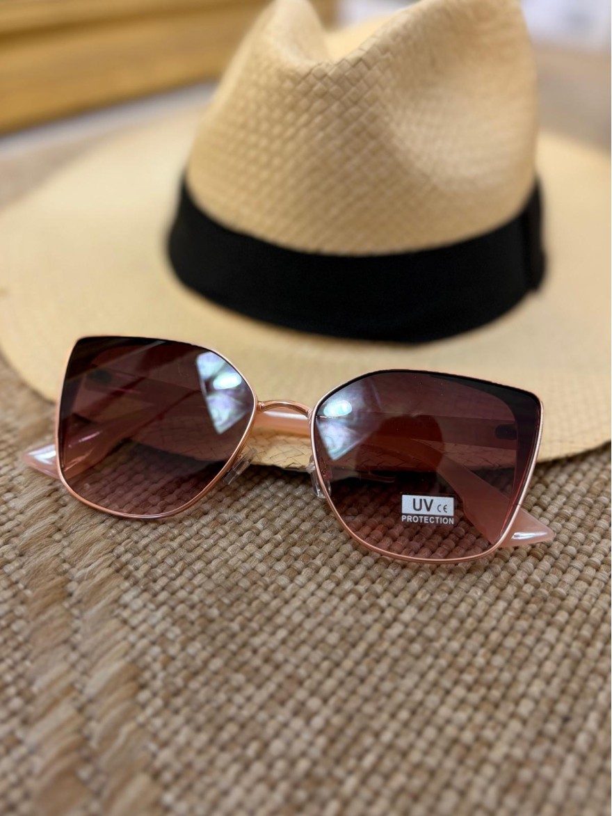 Lunettes de Soleil Papillon Roses Femme | Marina & Paloma