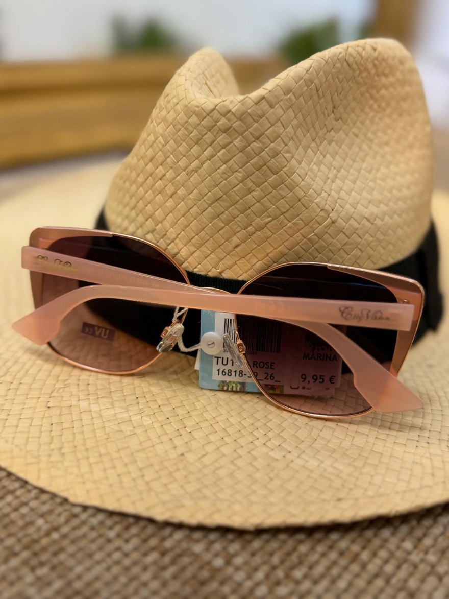Lunettes de Soleil Papillon Roses Femme | Marina & Paloma